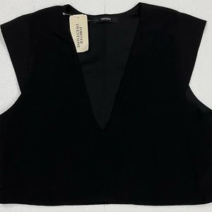 Forever 21 cropped pullover vest